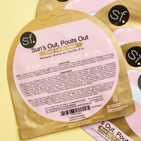 Skin Forum Sun’s Out, Pouts Out Lip Mask 4 Pack - Picture 3 of 4